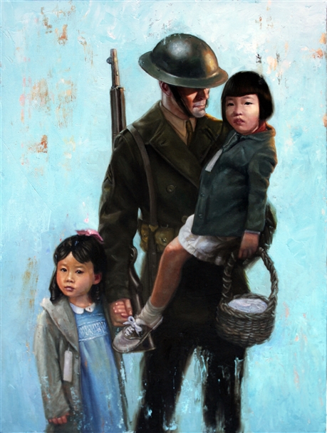 Chris Hopkins - Oil Painter - Internment - A Study In Contrasts Chris Hopkins - Oil Painter - Internment - A Study In Contrasts