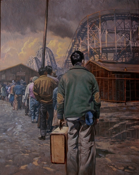Chris Hopkins - Oil Painter - Internment - Camp Harmony Chris Hopkins - Oil Painter - Internment - Camp Harmony