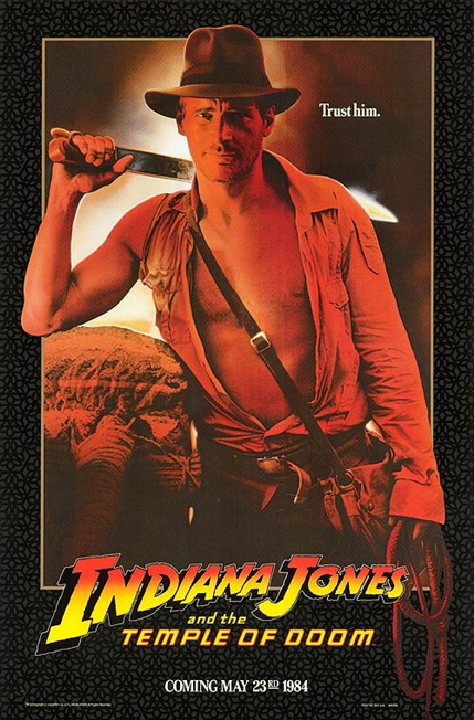 Chris Hopkins - Oil Painter - Advertising - Indiana Jones and the Temple of Doom