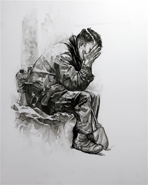 Chris Hopkins - Oil Painter - Internment - Harsh Realities 442nd RCT Chris Hopkins - Oil Painter - Internment - Harsh Realities 442nd RCT