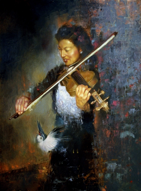 Chris Hopkins - Oil Painter - Internment - Uncaged Songbird Chris Hopkins - Oil Painter - Internment - Uncaged Songbird