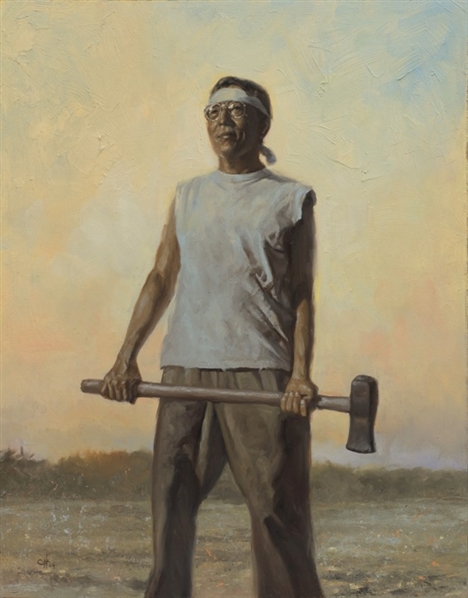 Chris Hopkins - Oil Painter - Internment - Poston Chris Hopkins - Oil Painter - Internment - Poston