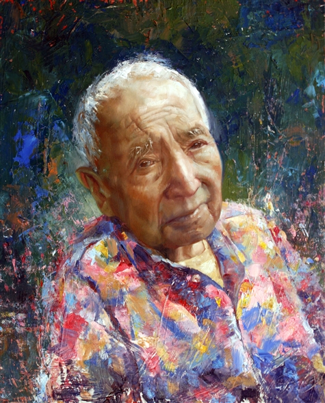 Chris Hopkins - Oil Painter - Internment - Jim Itami, 102 years Old Chris Hopkins - Oil Painter - Internment - Jim Itami, 102 years Old