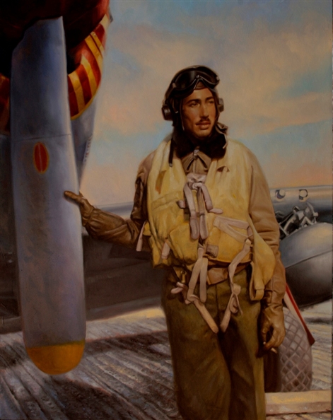 Chris Hopkins - Oil Painter - Tuskegee Airmen - Wendell Pruitt Chris Hopkins - Oil Painter - Tuskegee Airmen - Wendell Pruitt