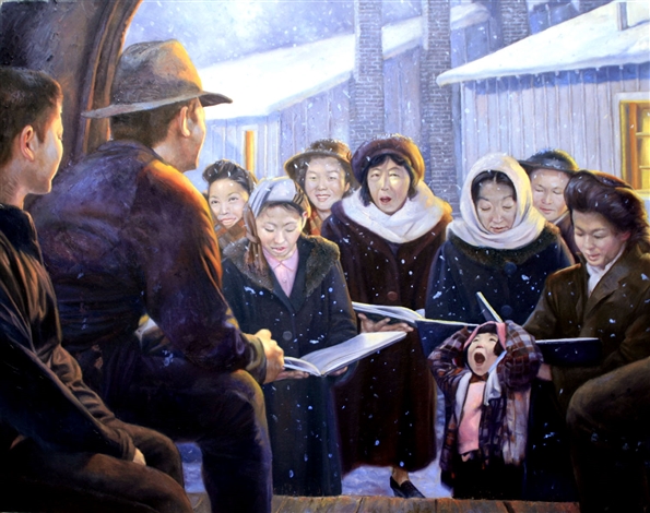 Chris Hopkins - Oil Painter - Internment - ??? Owakare Chris Hopkins - Oil Painter - Internment - ??? Owakare